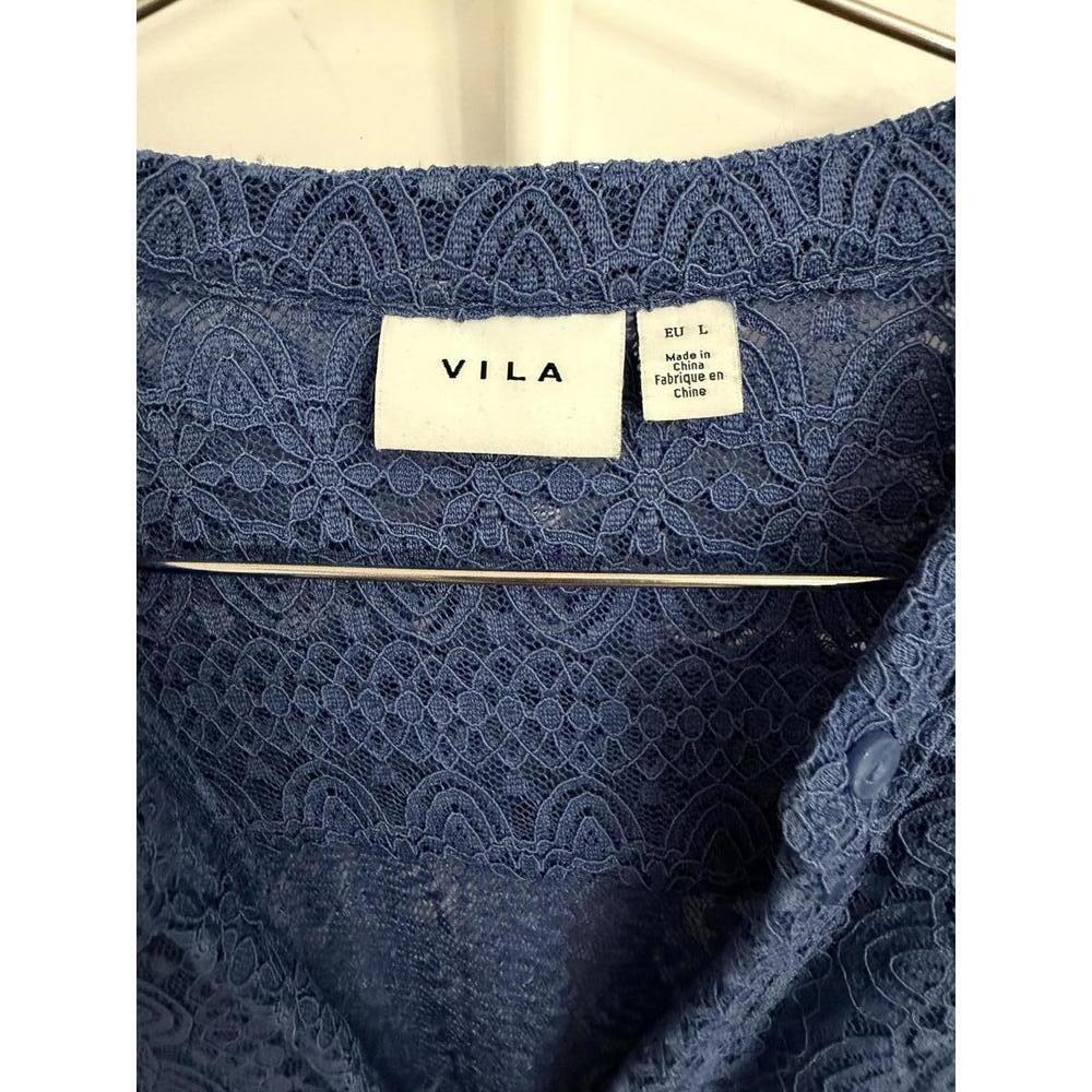 VILA lace‎ Long sleeve shirt size L - Picture 4 of 7